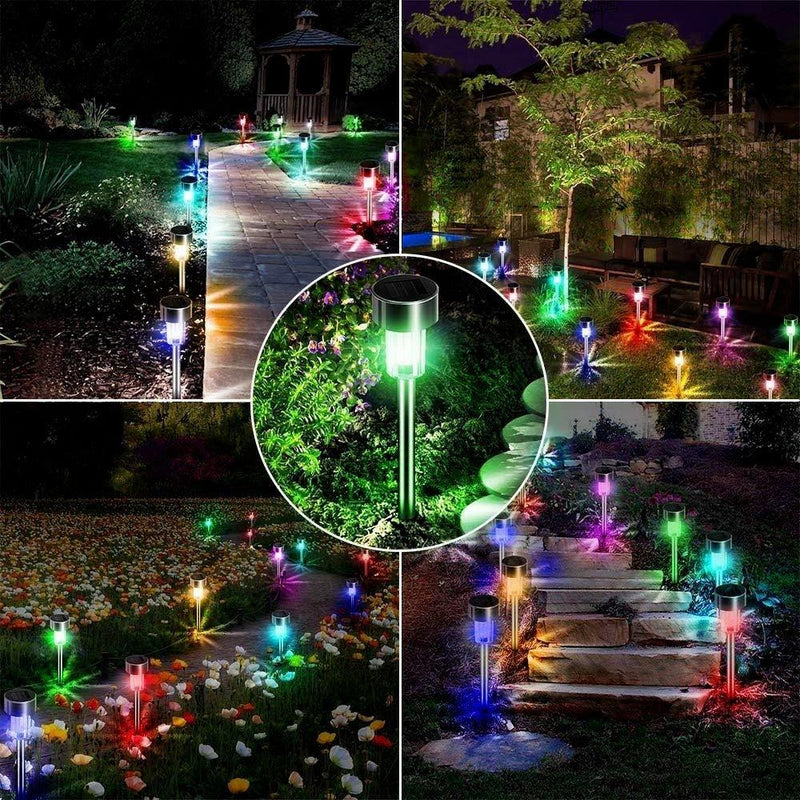 Lâmpada LED Solar À Prova D'água Para Jardim - Empório Bittar