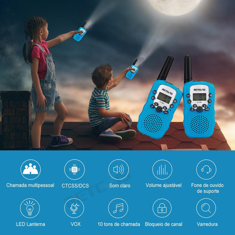 Walkie Talkie Portátil infantil - Empório Bittar