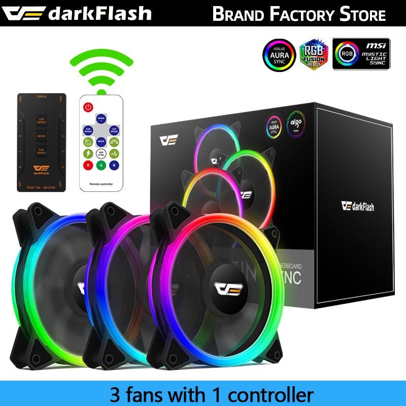 Fan ventilador Aigo Darkflash - Empório Bittar